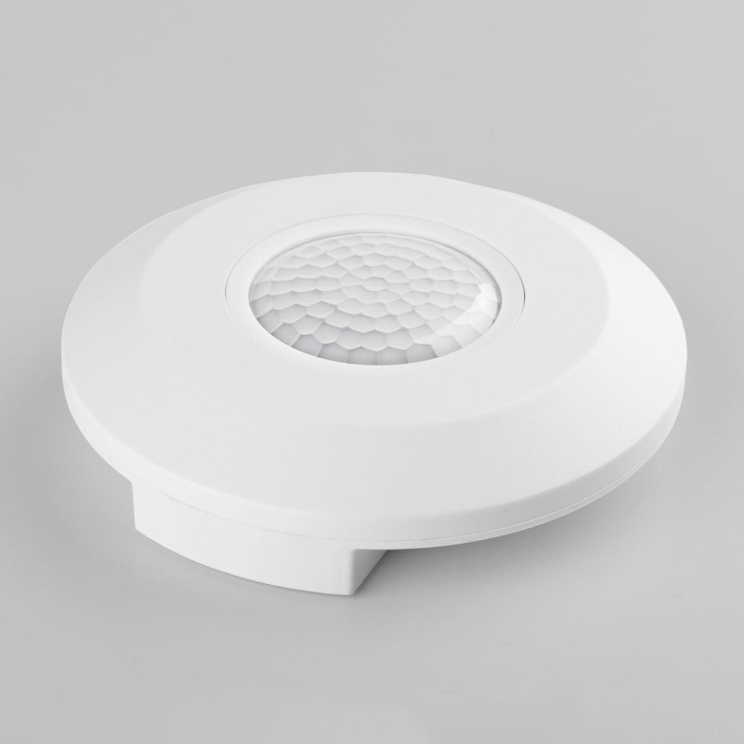 Инфракрасный датчик движения 6м 2000W 360° IP20 SNS-M-11 белый в строительном магазине