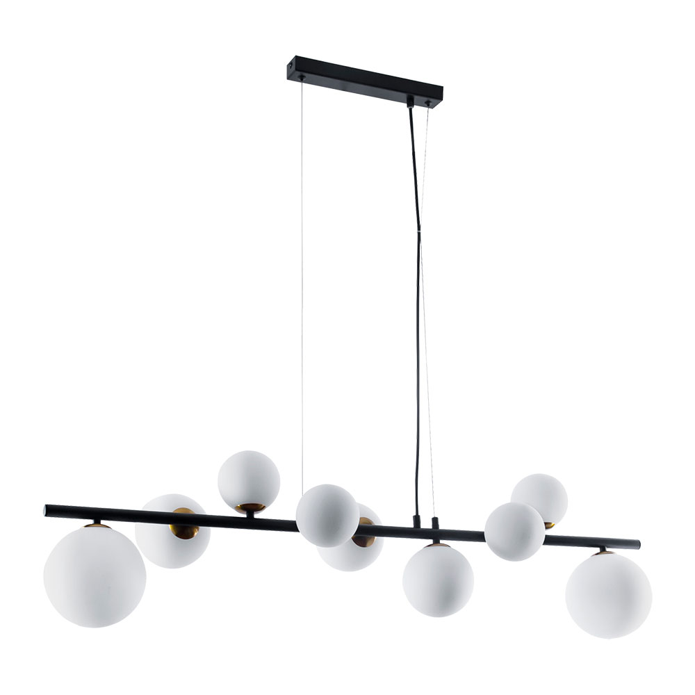 Подвесная люстра Arte Lamp GEMINI A2243SP-9BK в строительном магазине