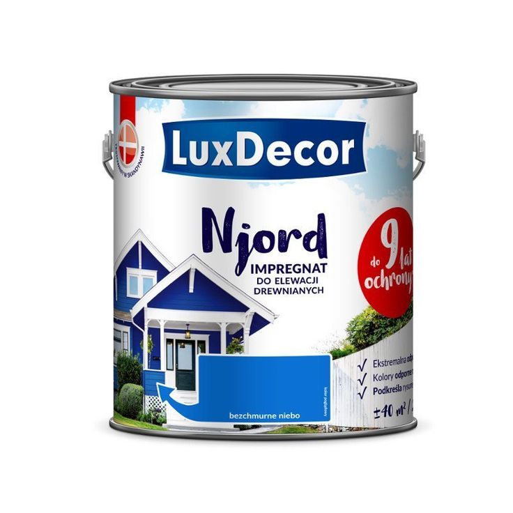 Краска для дерева ЛюксДекор Норд (Lux Decor Njord) 0,65л в строительном магазине