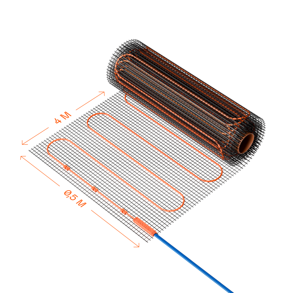 Нагревательный мат VLT01-200-2.0 в строительном магазине