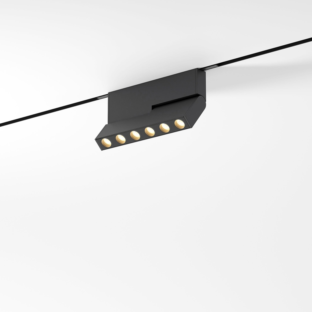 Mini Magnetic Трековый светильник 6W 3000K черный 85207/01 в строительном магазине