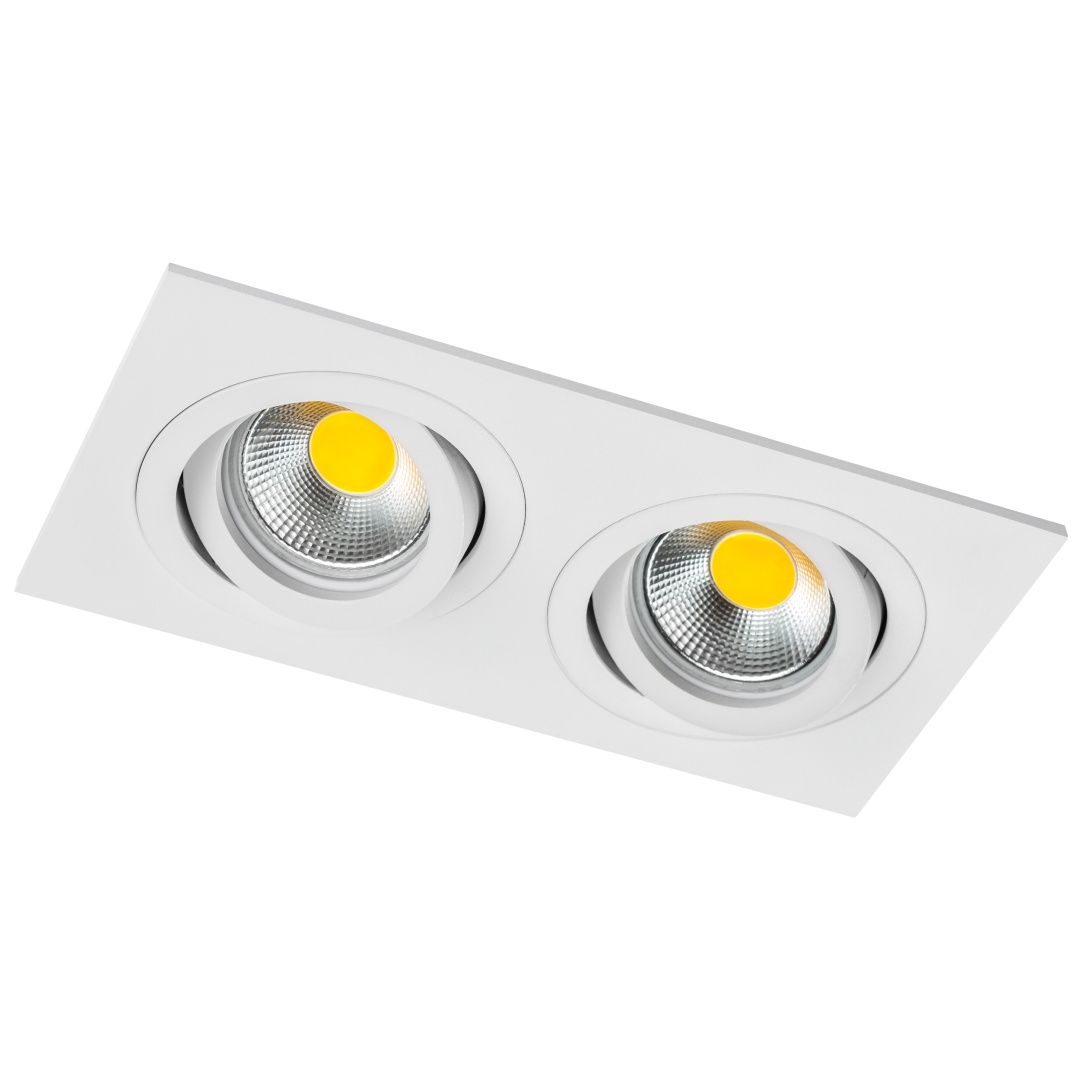 011616 Светильник SINGO BASE Quad X2 MR16 БЕЛЫЙ в строительном магазине