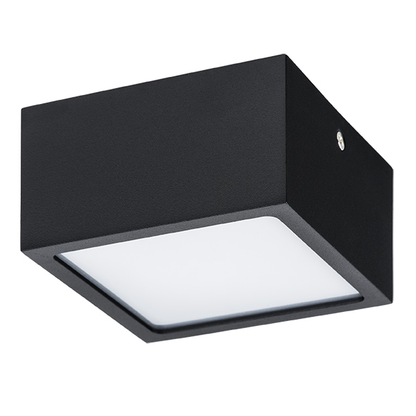 211927 Светильник ZOLLA QUAD LED-SQ 10W 780LM ЧЕРНЫЙ 3000K IP44 в строительном магазине