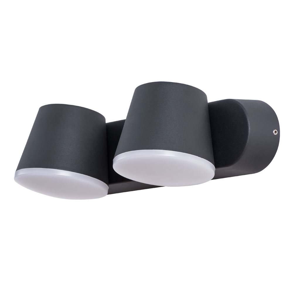 Уличный настенный светильник Arte Lamp CHICO A2212AL-2BK в строительном магазине