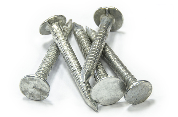 Гвозди ершеные оцинкованные