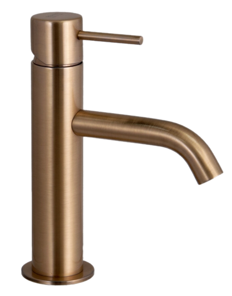 Смеситель для раковины Remer X Style X12VO, состаренная латунь в строительном магазине