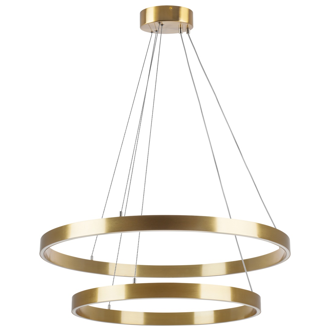 748123 Люстра SATURNO LED 84W 5800LM 70G ЗОЛОТО 3000-6000K в строительном магазине