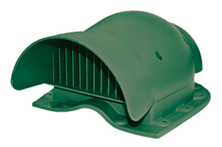 Krovent KTV-Wave кровельный вентиль под металлочерепицу зеленый (RAL 6005)