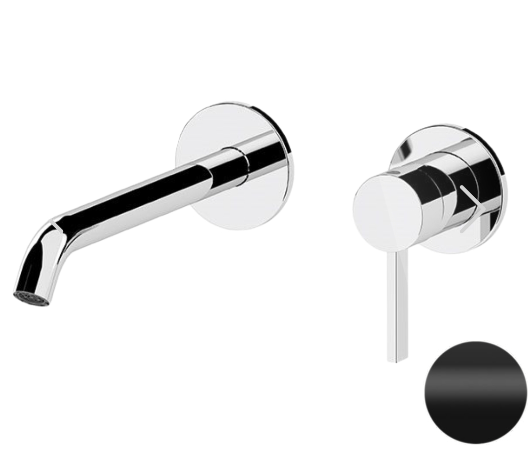 Смеситель для раковины Remer Metrica MC15PLNO, черный матовый в строительном магазине