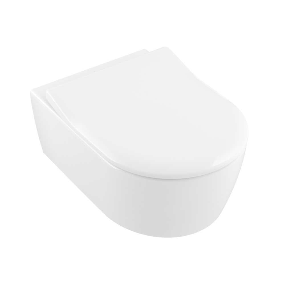Крышка-сиденье Villeroy & Boch Avento SoftClosing QuickRelease SlimSeat 9M87S101 в строительном магазине