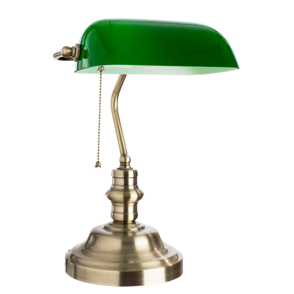 Кабинетная настольная лампа Arte Lamp BANKER A2492LT-1AB в строительном магазине
