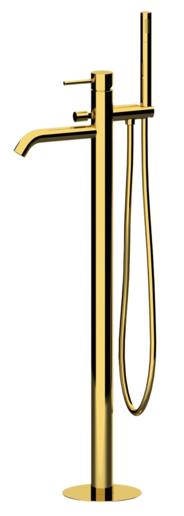 Смеситель для ванны Remer X Style X08DO, золото глянцевое в строительном магазине
