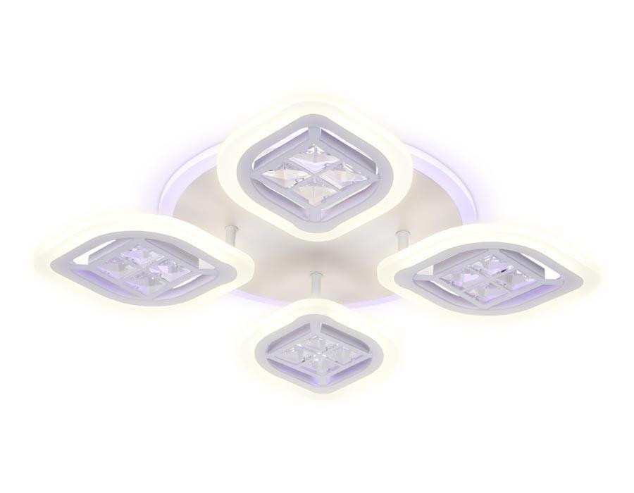 Потолочная светодиодная люстра Ambrella light Ice FA280 в строительном магазине