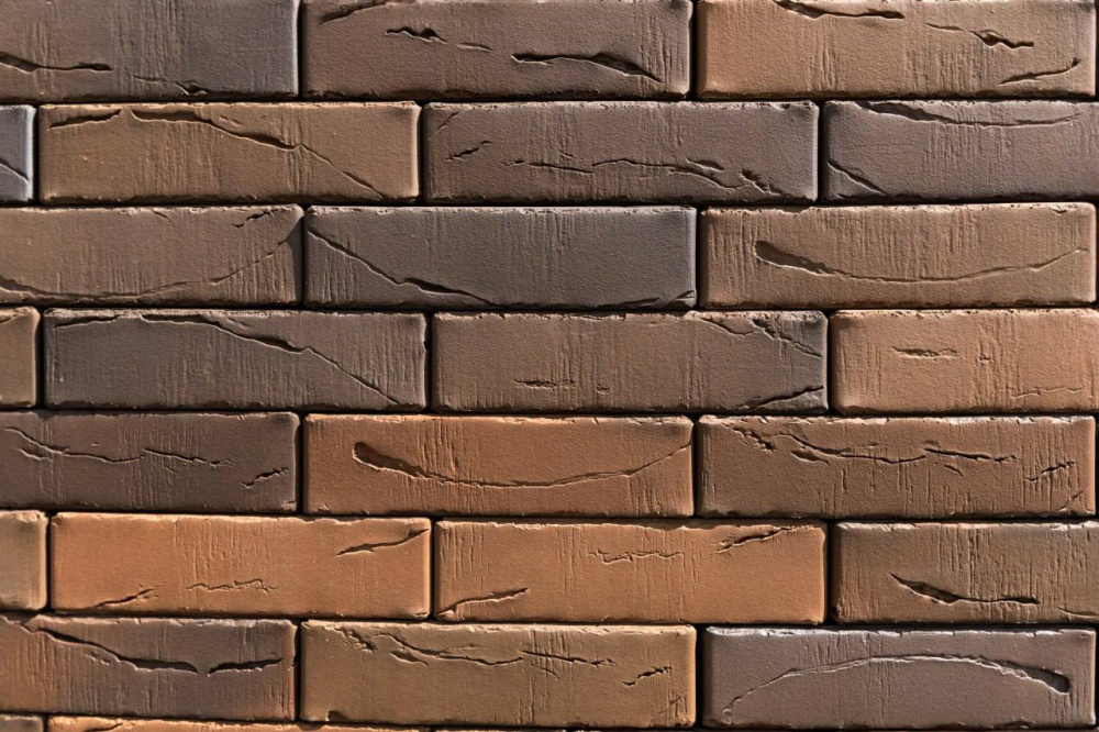 Кирпич облицовочный Таймыр Флэш одинарный VOLGABRICK