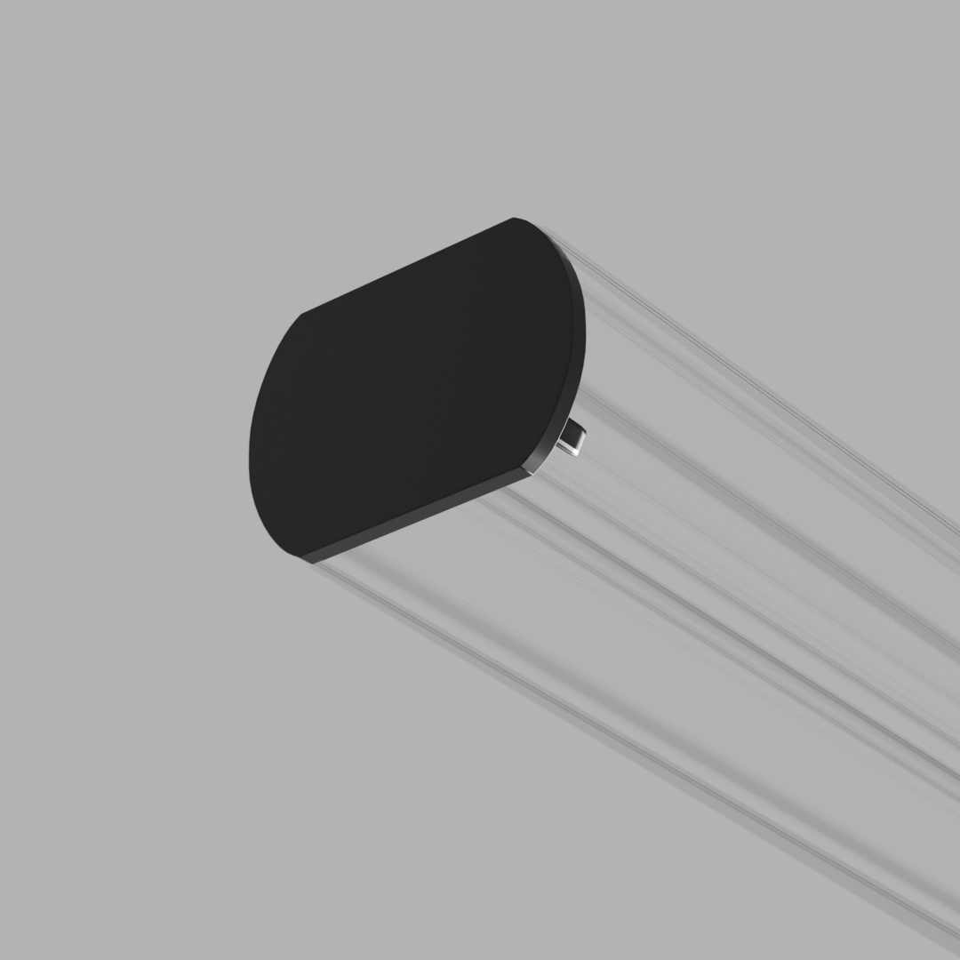 Заглушка для шинопровода Round 2 шт Slim Magnetic 85134/00 в строительном магазине