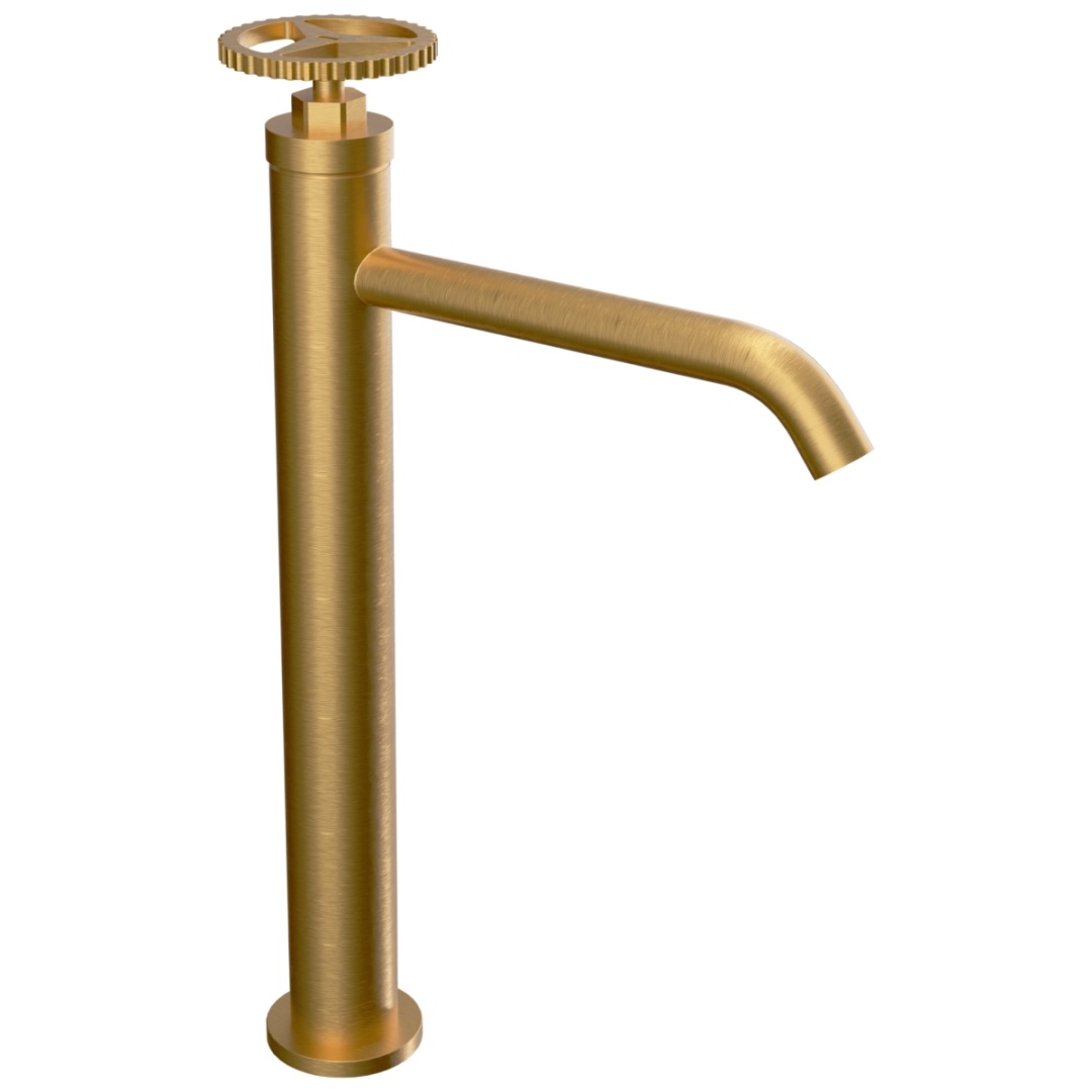 Смеситель для раковины Remer Chrono CH11LXLBG, золото брашированное в строительном магазине