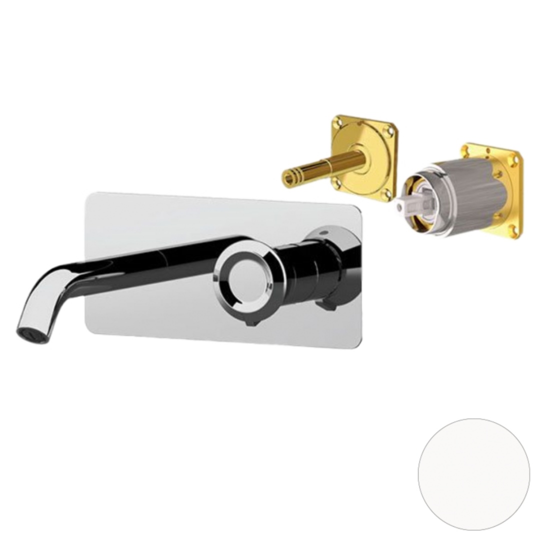 Смеситель для раковины Remer Element ET15KBBO, белый матовый в строительном магазине