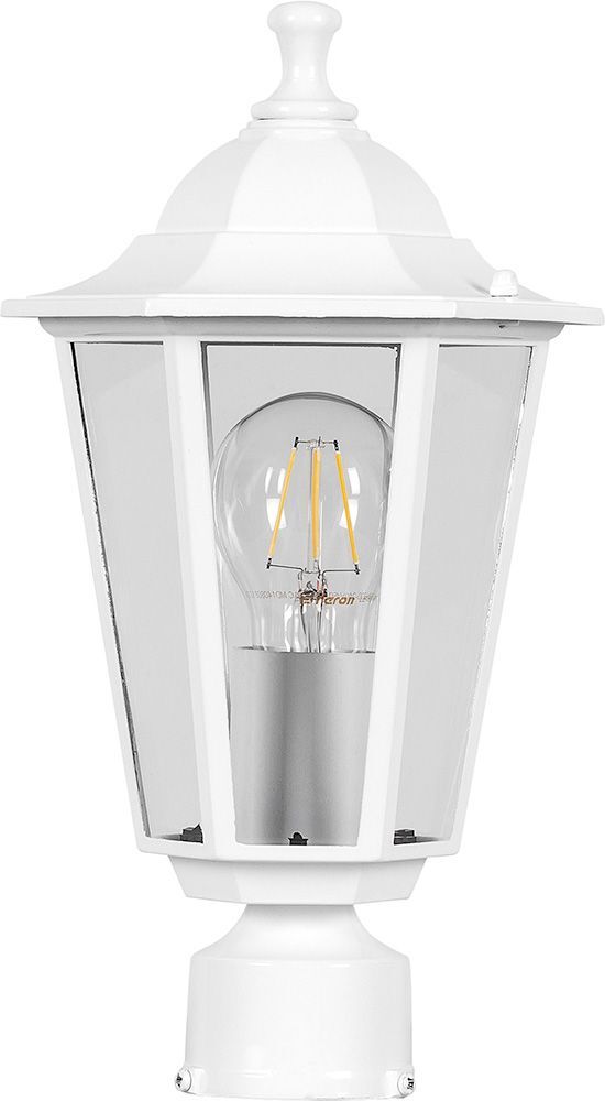 Светильник садово-парковый Feron 6103/PL6103 шестигранный на столб 60W E27 230V в строительном магазине