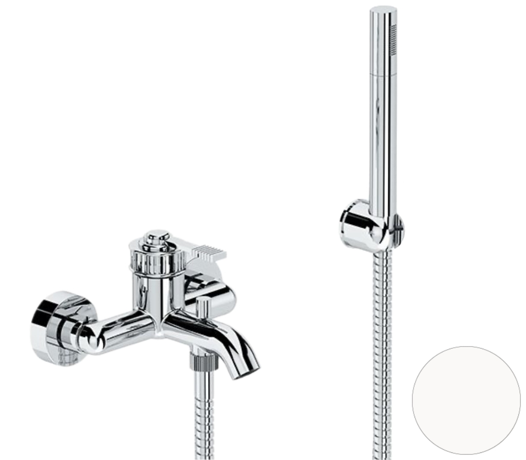 Смеситель для ванны Remer Atelier AL02BO, белый матовый в строительном магазине