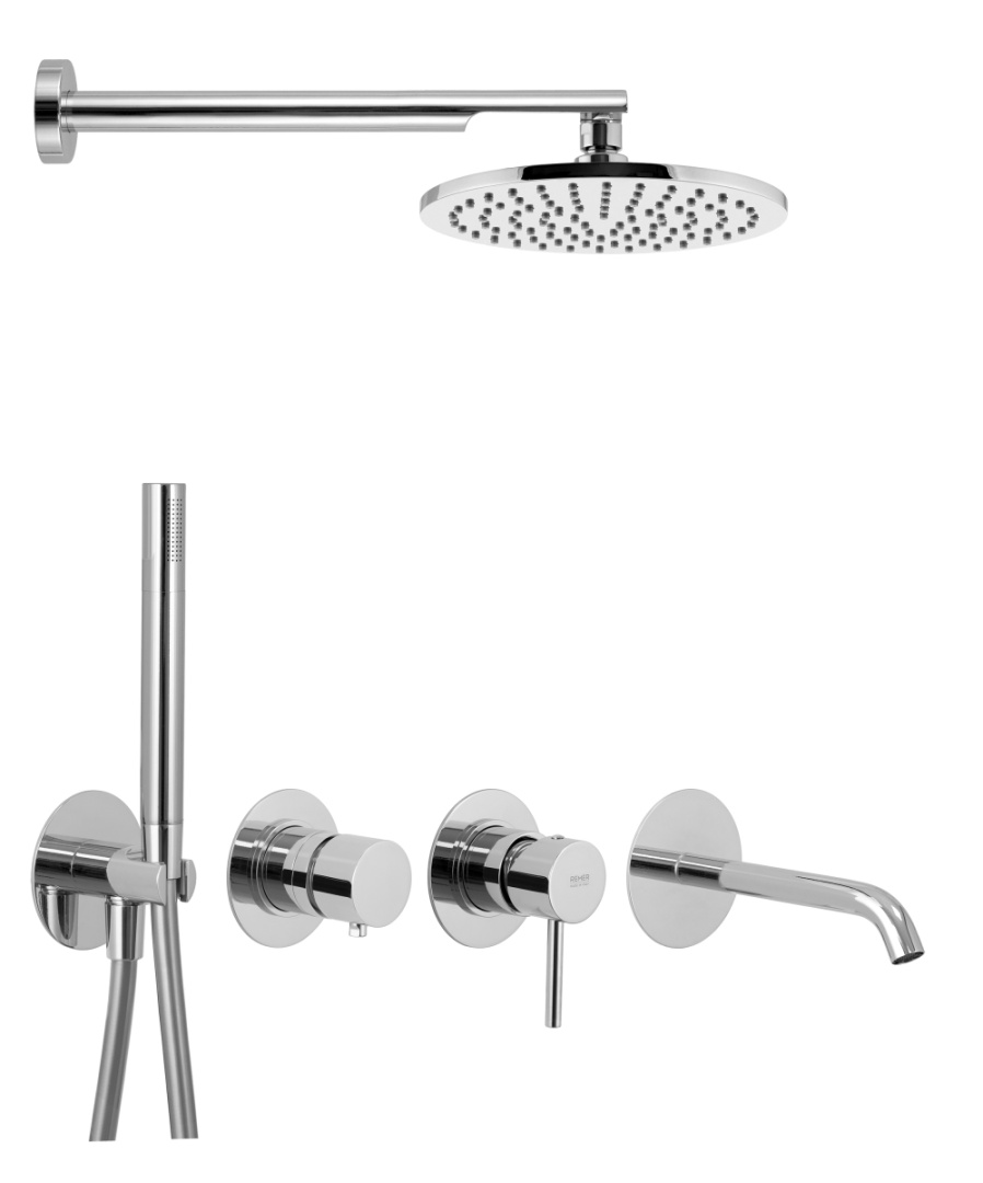 Душевая система Remer X Style X96D3SET в строительном магазине