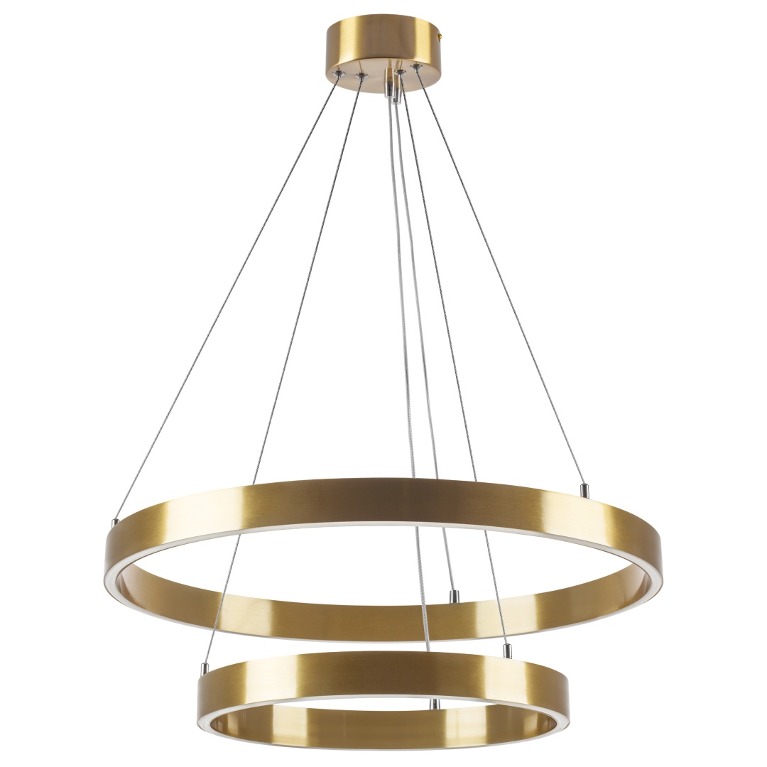 748113 Люстра SATURNO LED 60W 4400LM 70G ЗОЛОТО 3000-6000K в строительном магазине