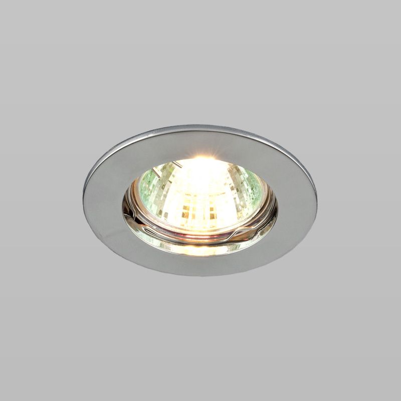 Встраиваемый точечный светильник 863 MR16 CH хром в строительном магазине