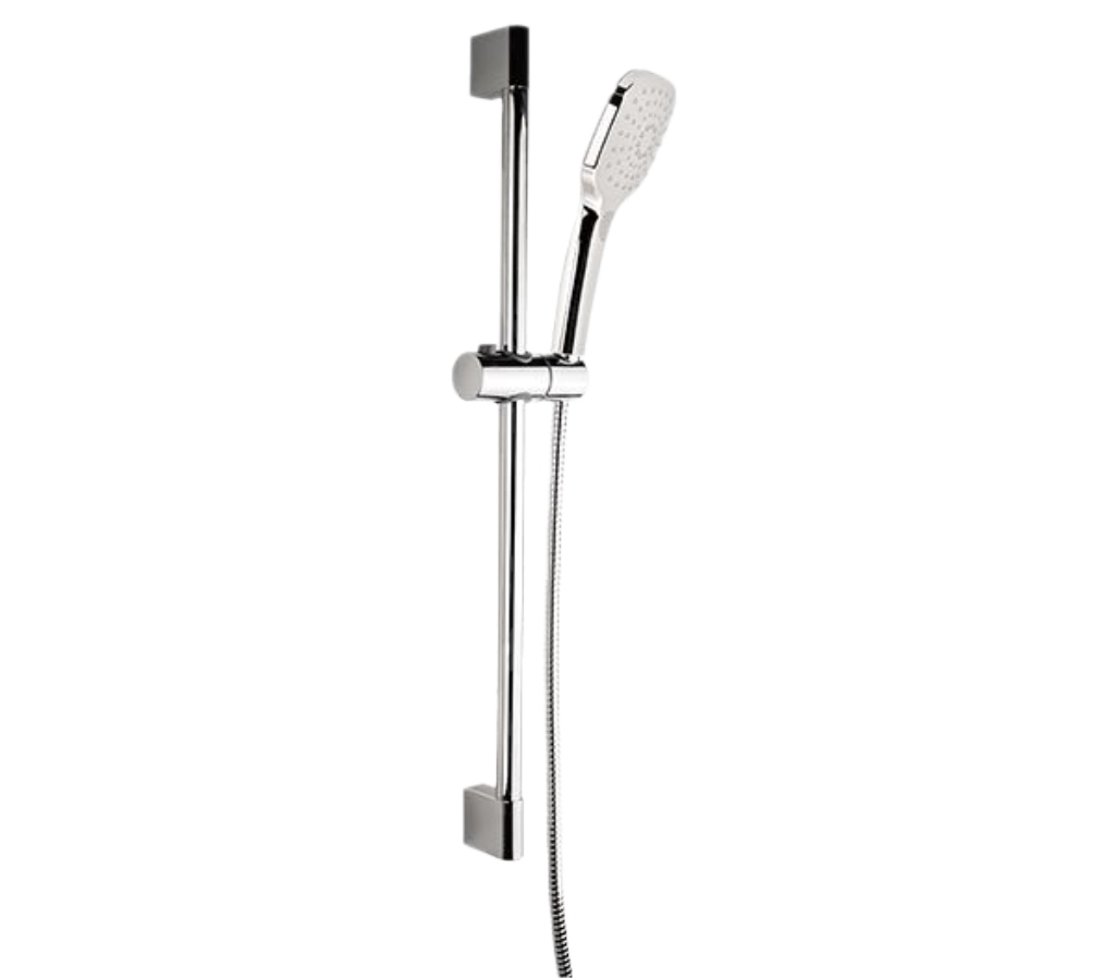 Душевая стойка с ручным душем и шлангом Remer 315L318CP в строительном магазине