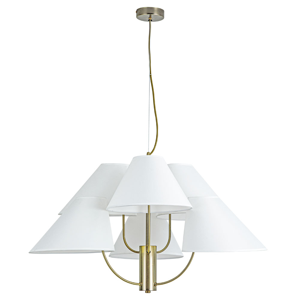 Подвесная люстра Arte Lamp RONDO A4086LM-6AB в строительном магазине