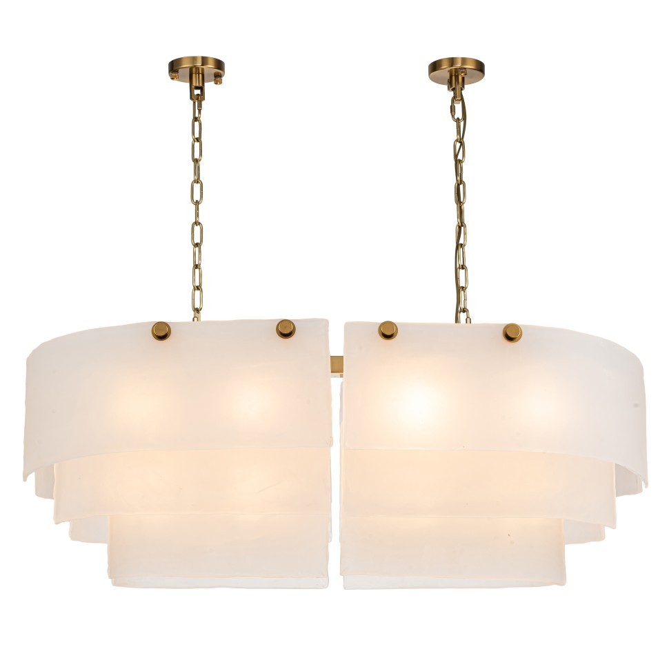 Люстра подвесная Belfast Erskine 22352 / 1000 / 12 GL MT Золотой / Матовое Стекло в строительном магазине