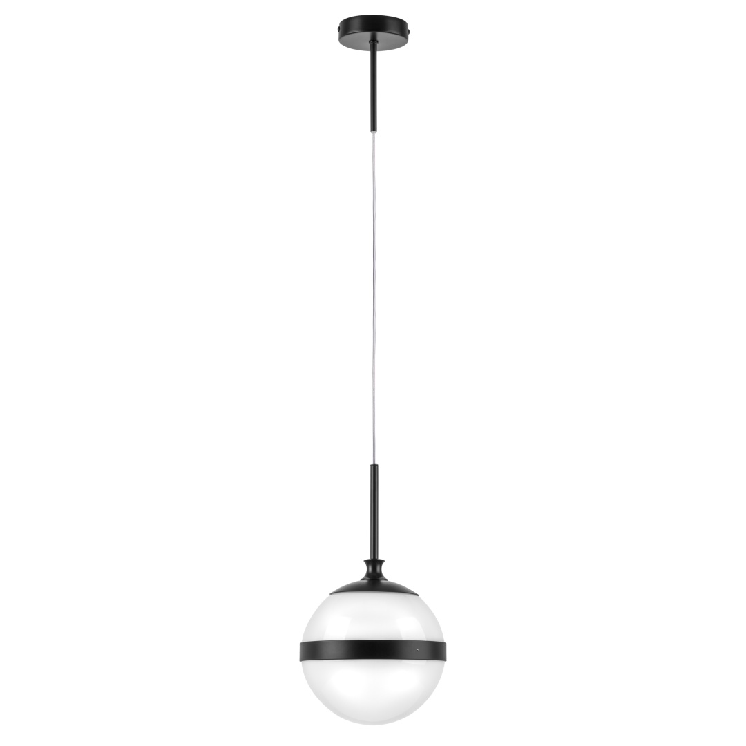 813117 Подвес GLOBO 1х40W E14 black/white в строительном магазине