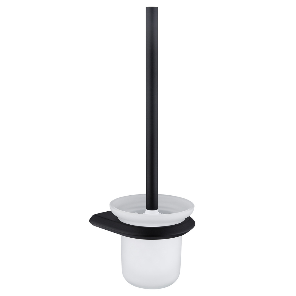 Щетка для туалета ABBER Nord AA1532B черный матовый в строительном магазине