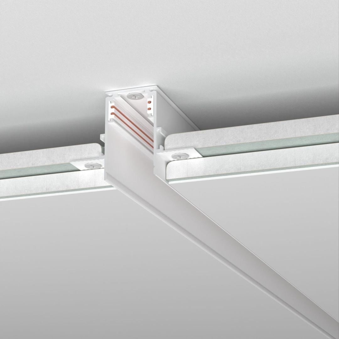 Slim Magnetic Шинопровод встраиваемый под ГКЛ 9,5мм (белый) (2м) 85209/00 85209/00 в строительном магазине