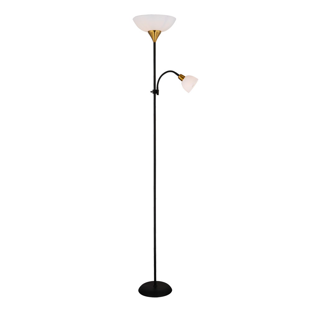 Торшер Arte Lamp DUETTO A9569PN-2BK в строительном магазине