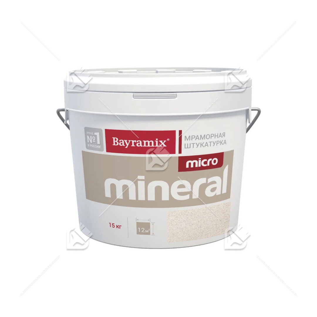Штукатурка Bayramix MICRO Mineral 608 фр. 0,2-0,5мм 15кг