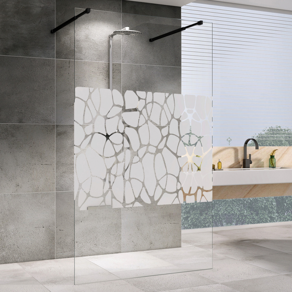 Душевая перегородка ABBER Immer Offen AG68100BF8 в строительном магазине