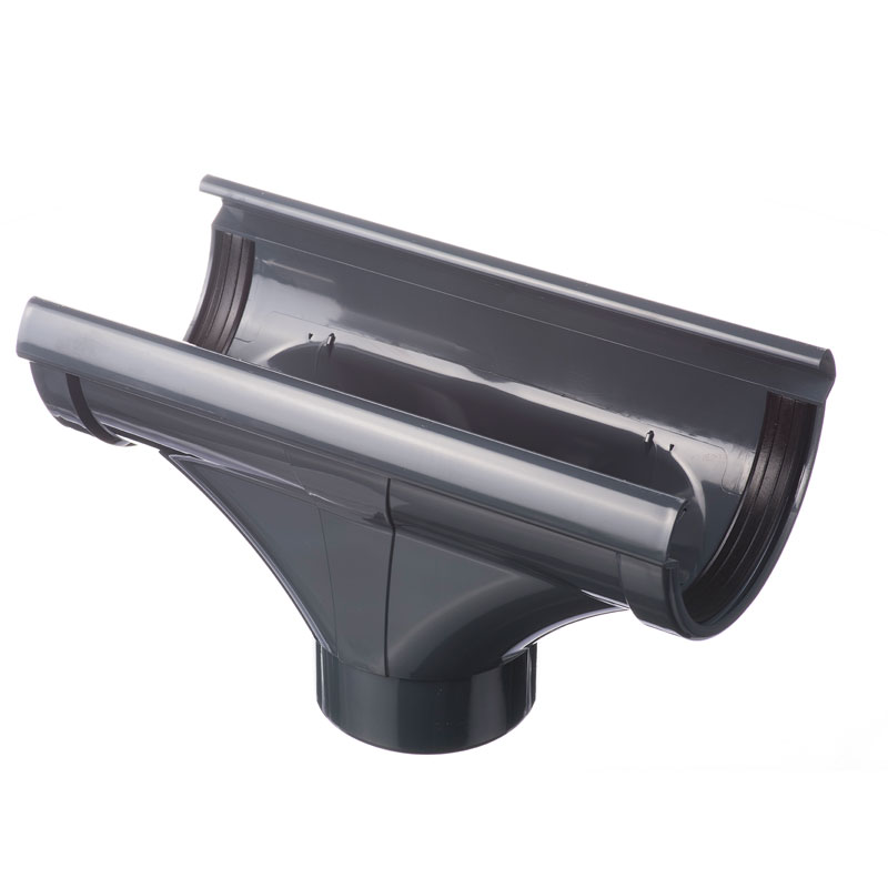 LUX Воронка желоба Docke ПВХ Графит