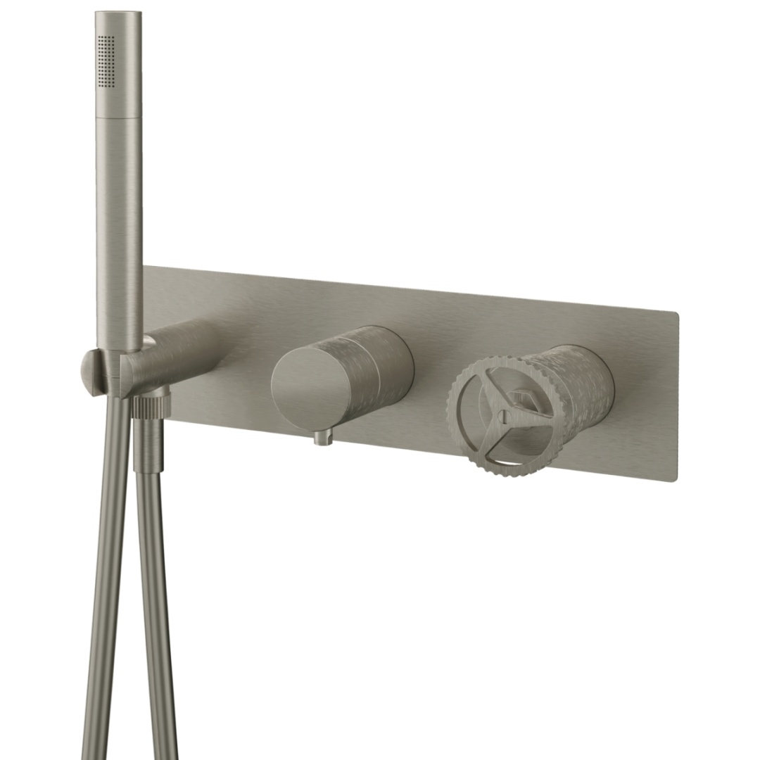 Смеситель для душа Remer Chrono CH97D2XV, сталь в строительном магазине