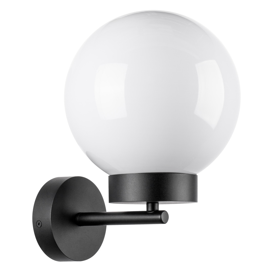 373620 Светильник BOLLA 1x10W (led) E27 ЧЕРНЫЙ IP65 в строительном магазине