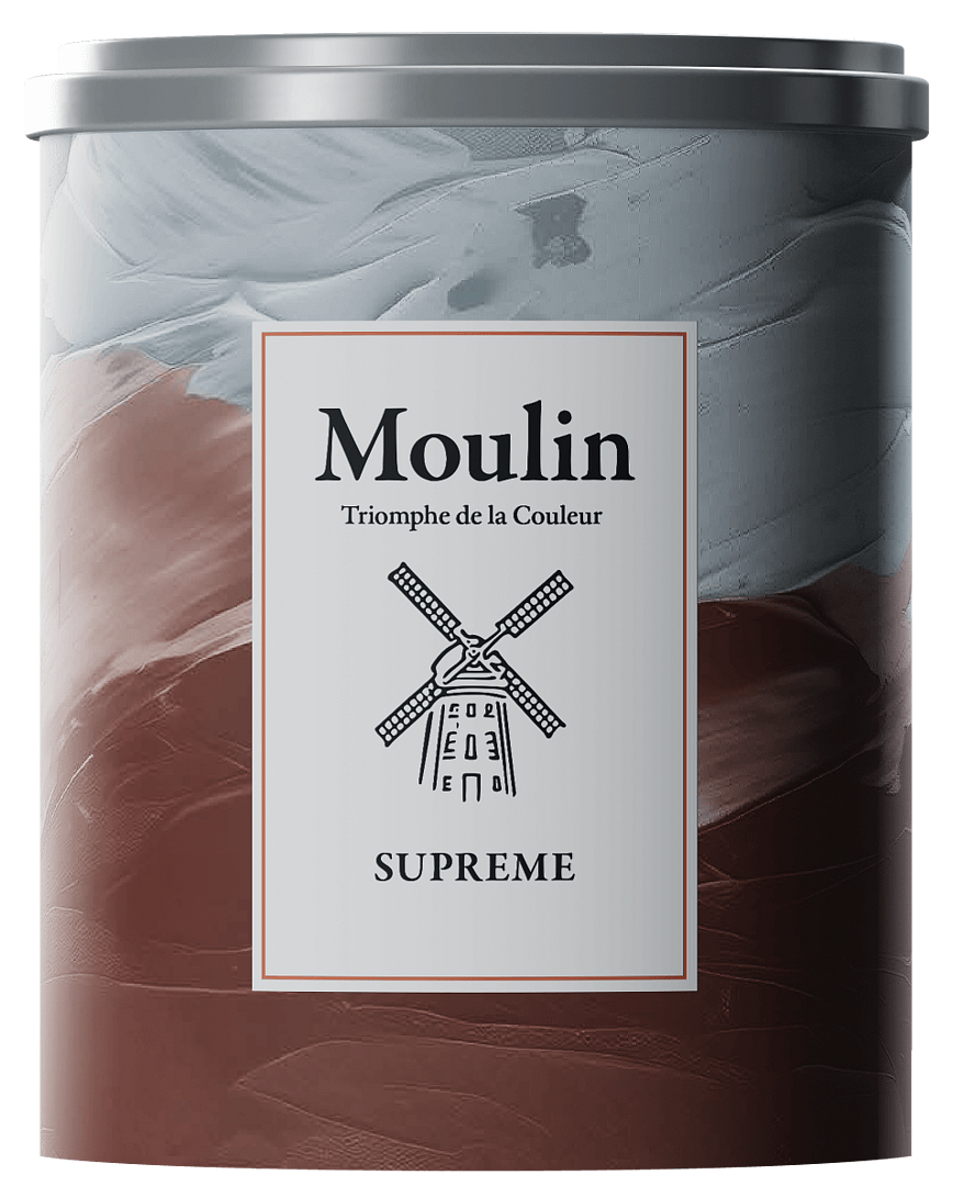Краска интерьерная Moulin Supreme (Мулен) Матовая водно-дисперсионная 0,45л в строительном магазине
