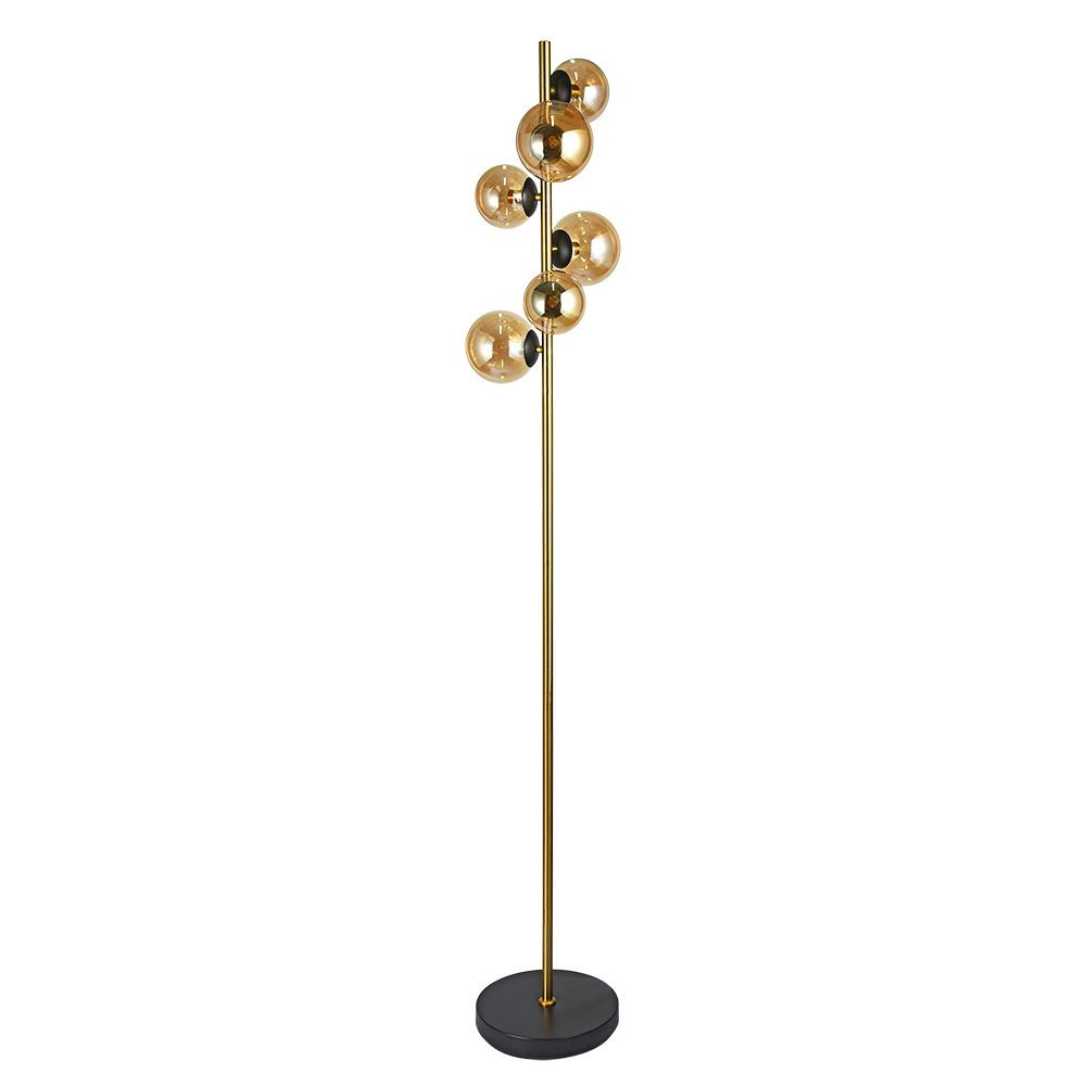 Торшер Arte Lamp GEMINI A2243PN-6PB в строительном магазине
