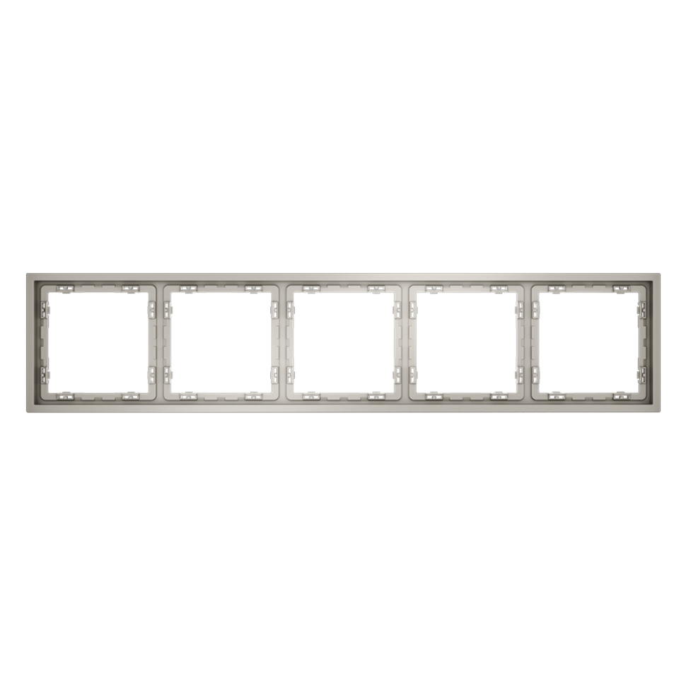 Рамка пластиковая VOLTUM S70 на 5 постов, (кашемир) в строительном магазине