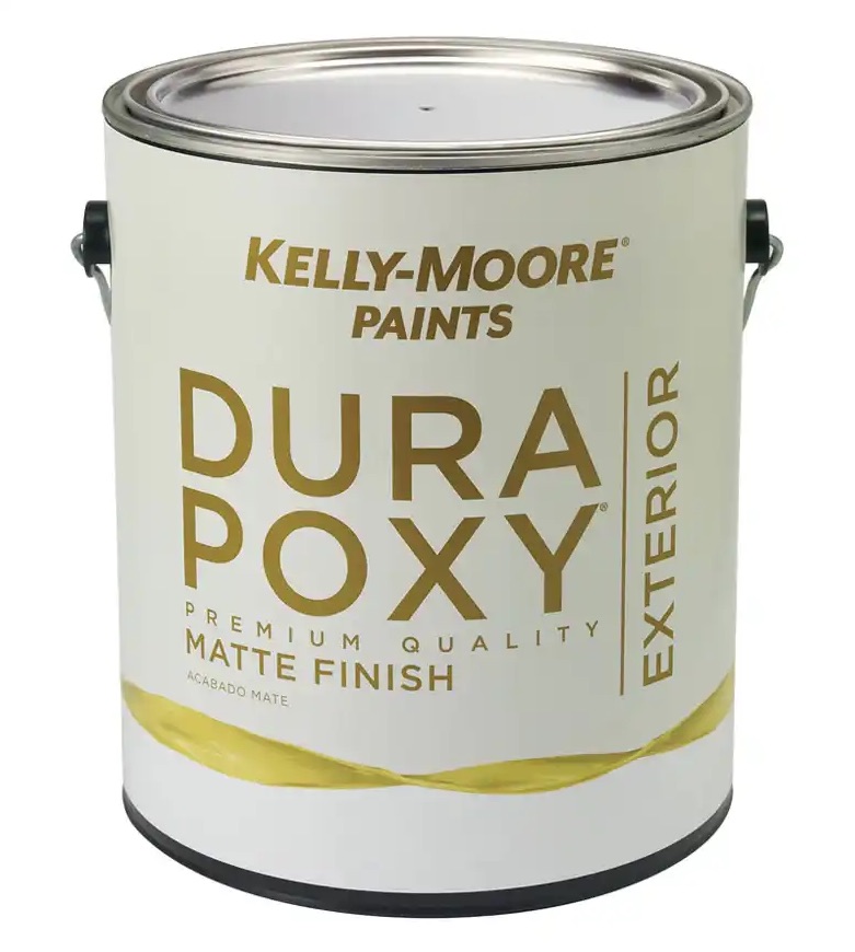 Краска фасадная Kelly-Moore Durapoxy Exterior антивандальная ультраматовая 3,8л в строительном магазине