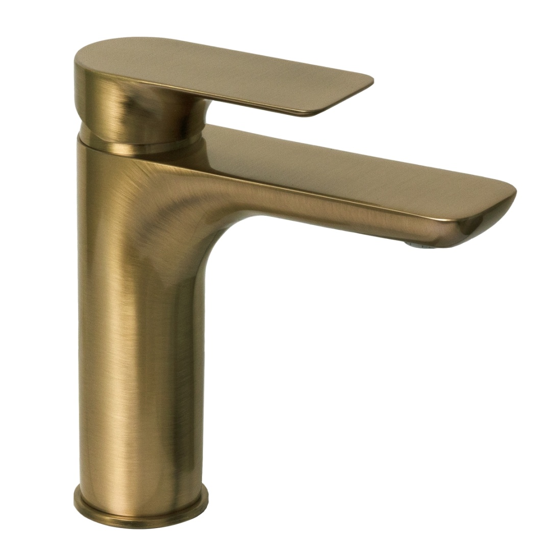 Смеситель для раковины Remer Infinity I12VO, состаренная латунь в строительном магазине