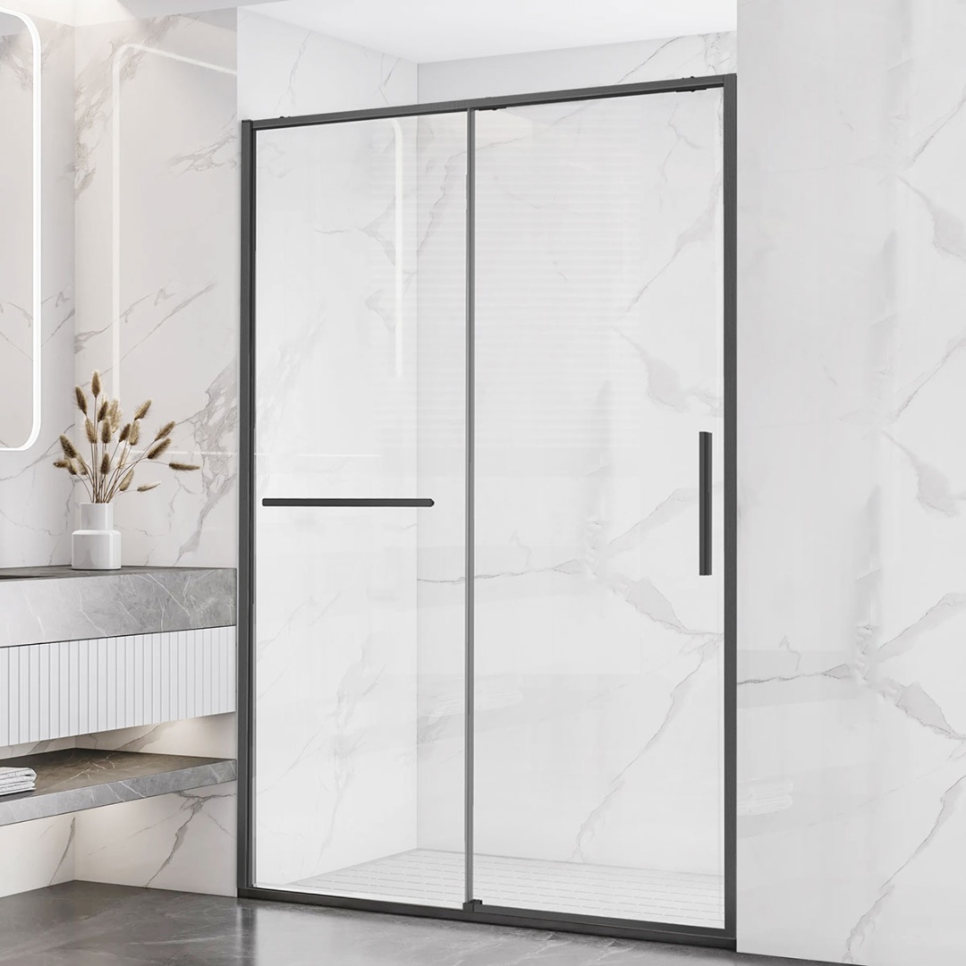 Душевая дверь Vincea Slim Soft VDS-1SS120CLGM, 1200, вороненая сталь, стекло прозрачное в строительном магазине