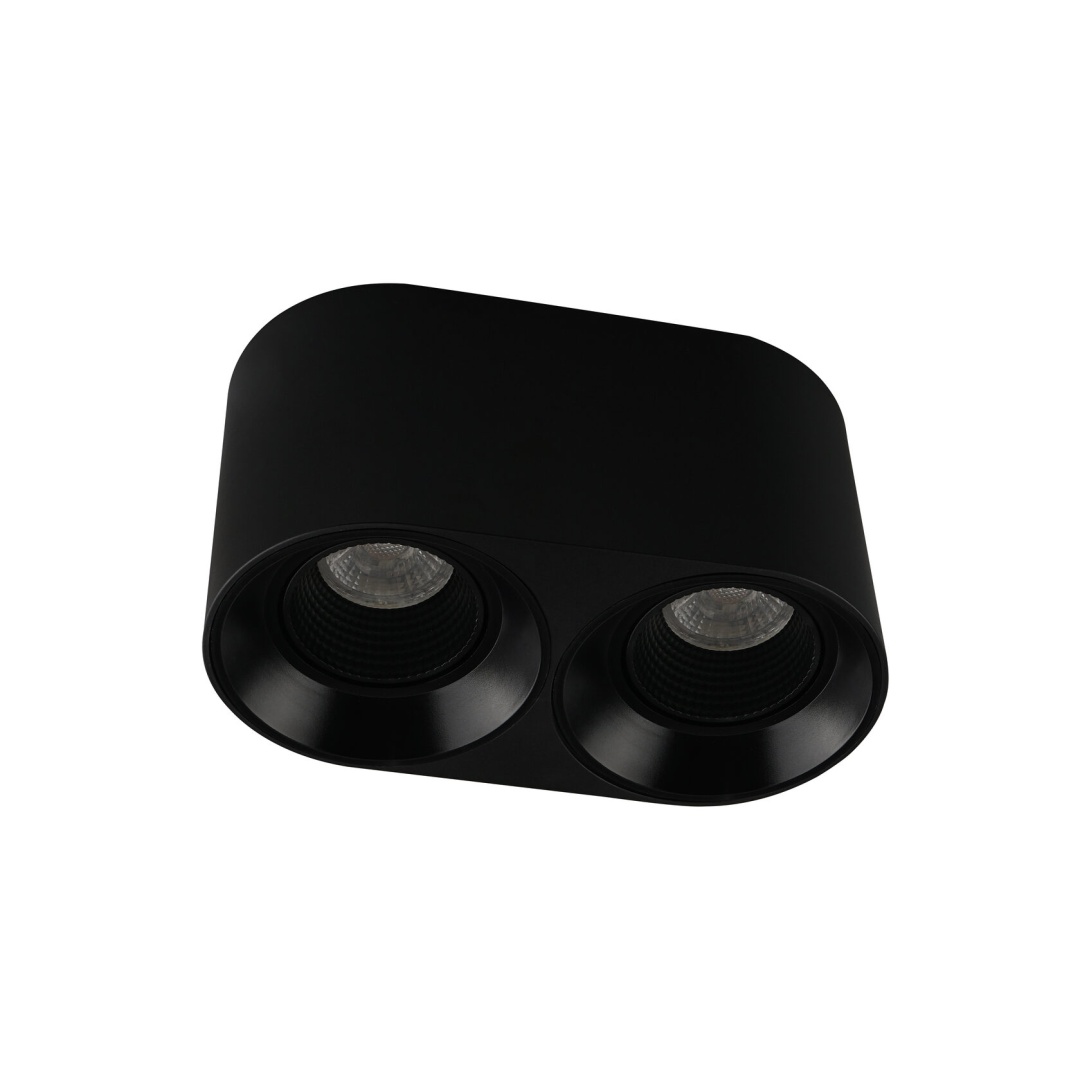 DK3096-BK Светильник накладной IP 20, 10 Вт, GU5.3, LED, черный/черный, пластик в строительном магазине