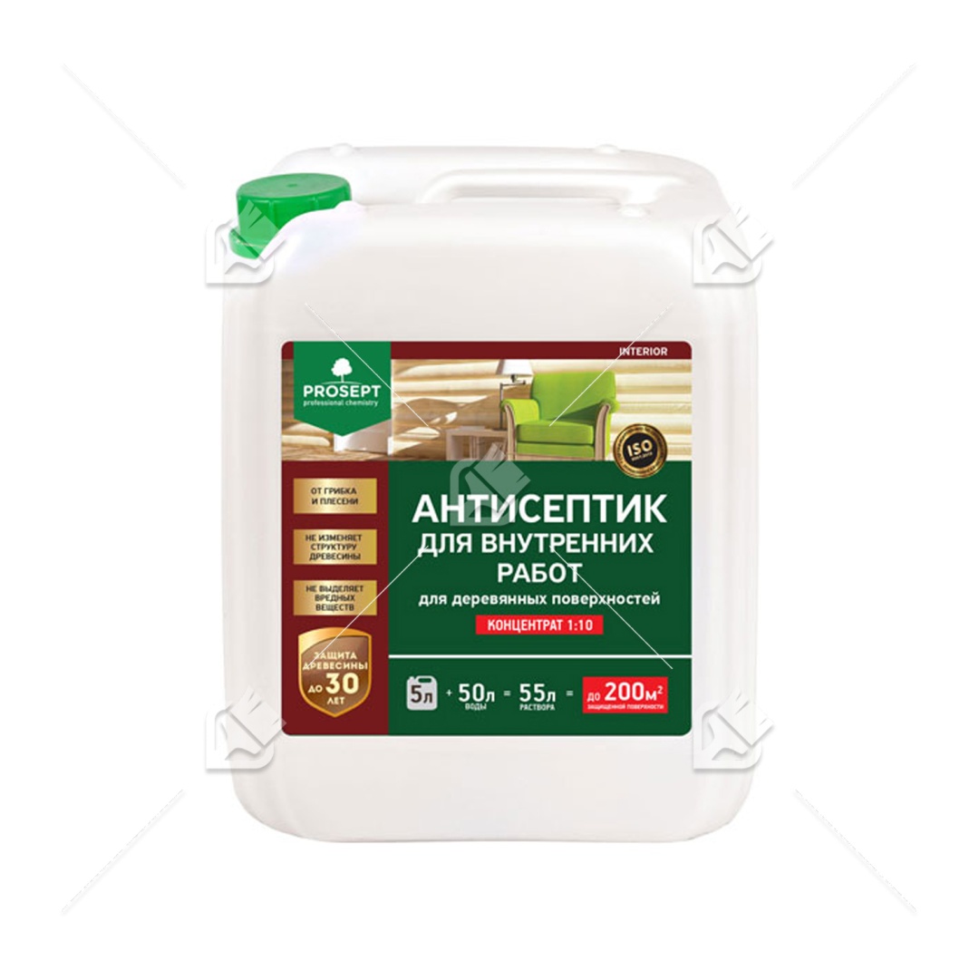 Антисептик Prosept Interior концентрат 1:10 5 л.
