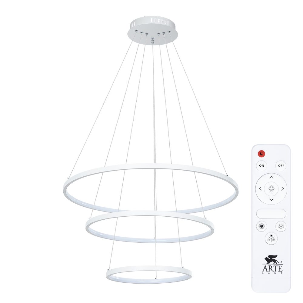 Подвесная люстра Arte Lamp FRODO A2197SP-3WH в строительном магазине