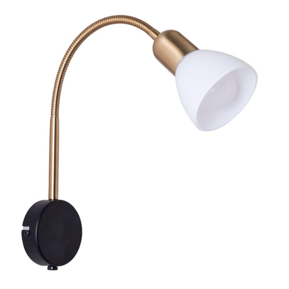 Бра Arte Lamp Falena A3116AP-1BK в строительном магазине