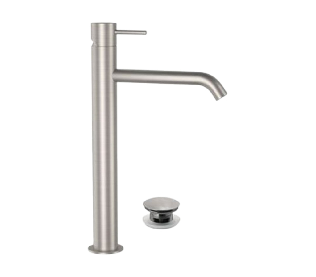 Смеситель для раковины Remer X Style INOX SSX10LXLB, нержавеющая сталь в строительном магазине