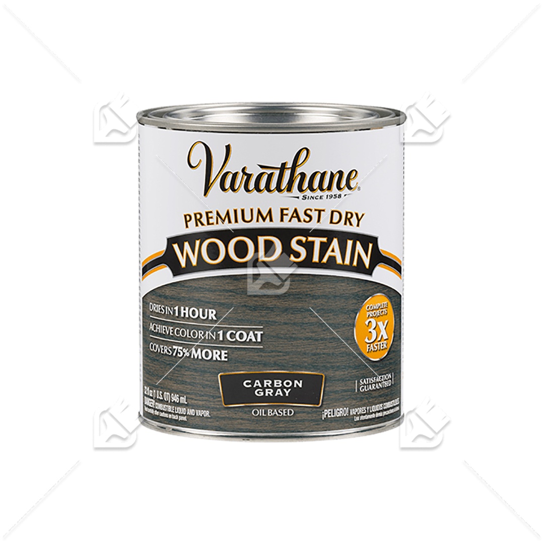 Масло тонир Varathane Fast Dry Wood Stain уголь серый 0,946 л. в строительном магазине